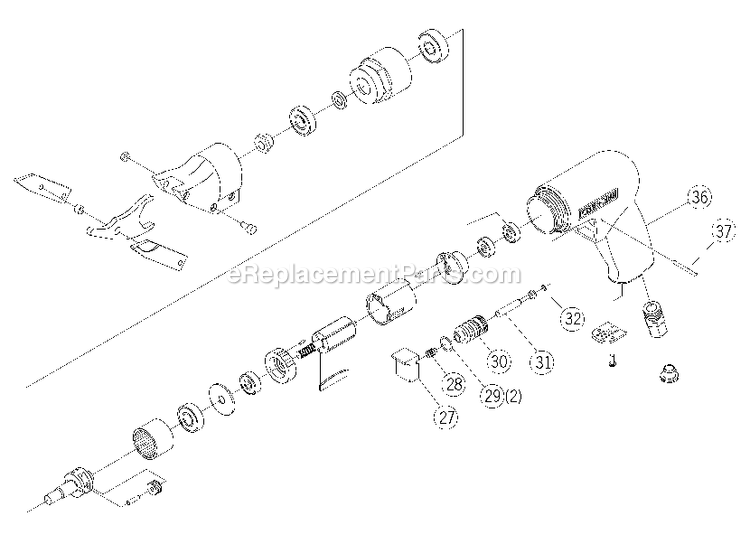 Porter Cable PTX6 (Type 0) 2qn01 Power Tool Page A Diagram